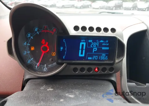 2012 Chevrolet Sonic 2Lt из США, поврежденный, VIN 1G1JC6SH2C4148366